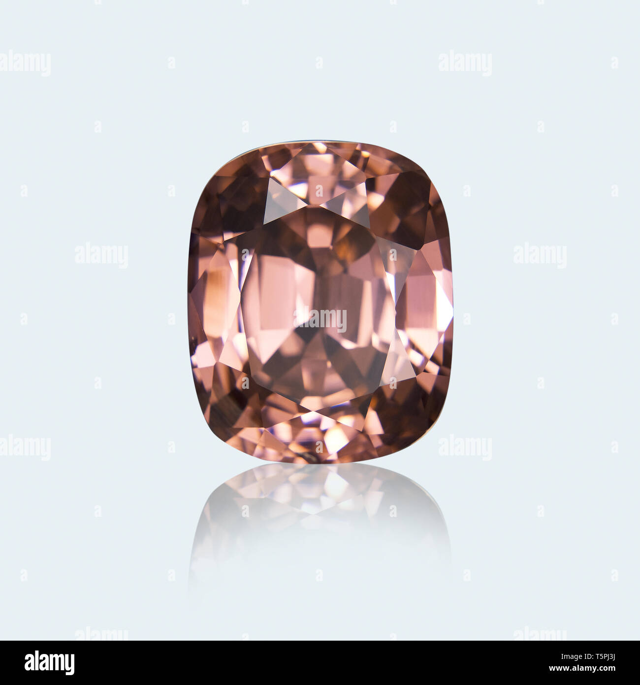 Oval cut Gemstone, Fancy Diamond, Pink Sapphire, Fancy Diamond Gemstone, Pink Sapphire Gemstone, Oval Cut Fancy Diamond, Oval cut Pink Sapphire Stock Photo