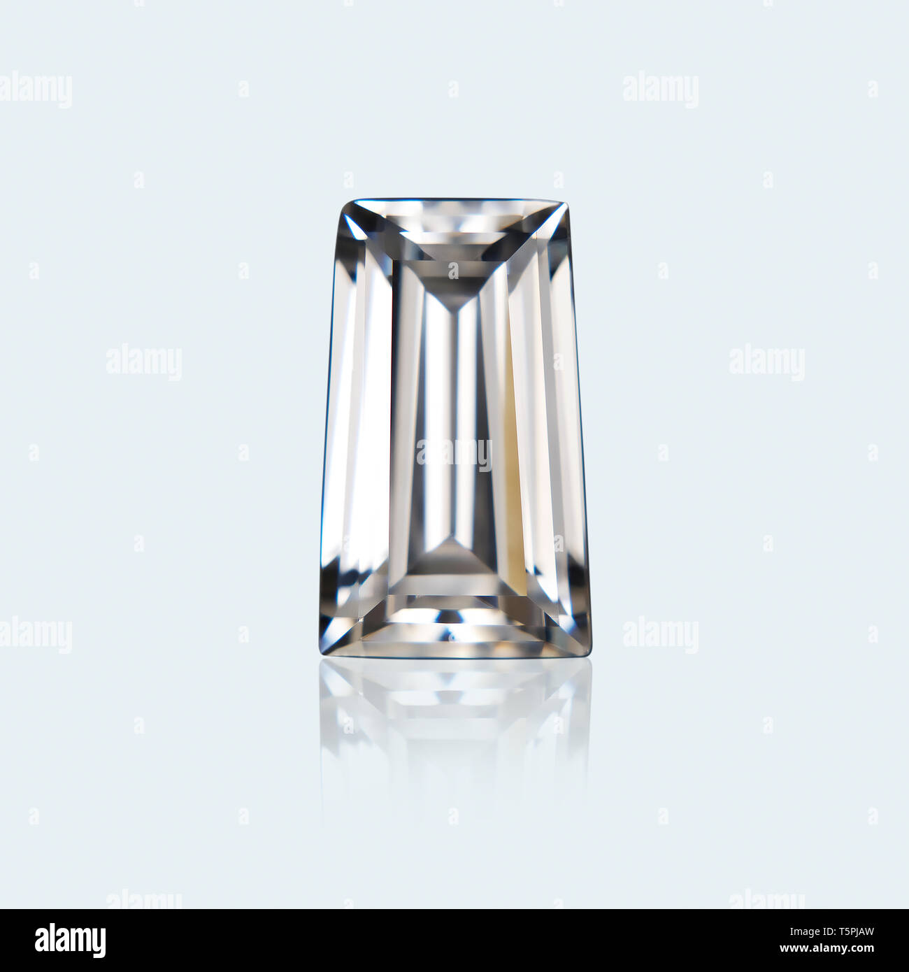 Tapered baguette cut diamond hi-res stock photography and images - Alamy