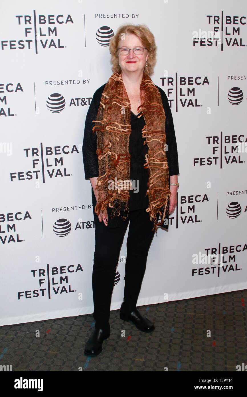 New York, NY, USA. 26th Apr, 2019. Marceline Hugot at the World Premiere of “Blow The Man Down” during the 2019 Tribeca Film Festival at SVA Theater on April 26, 2019 in New York City. Credit: Diego Corredor/Media Punch/Alamy Live News Stock Photo