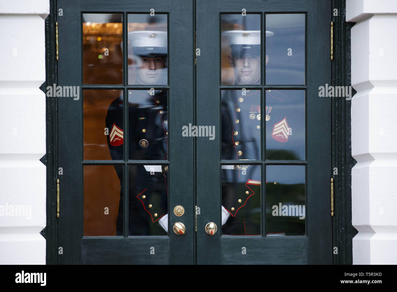 Washington District Of Columbia Usa 26th Apr 2019 Marines