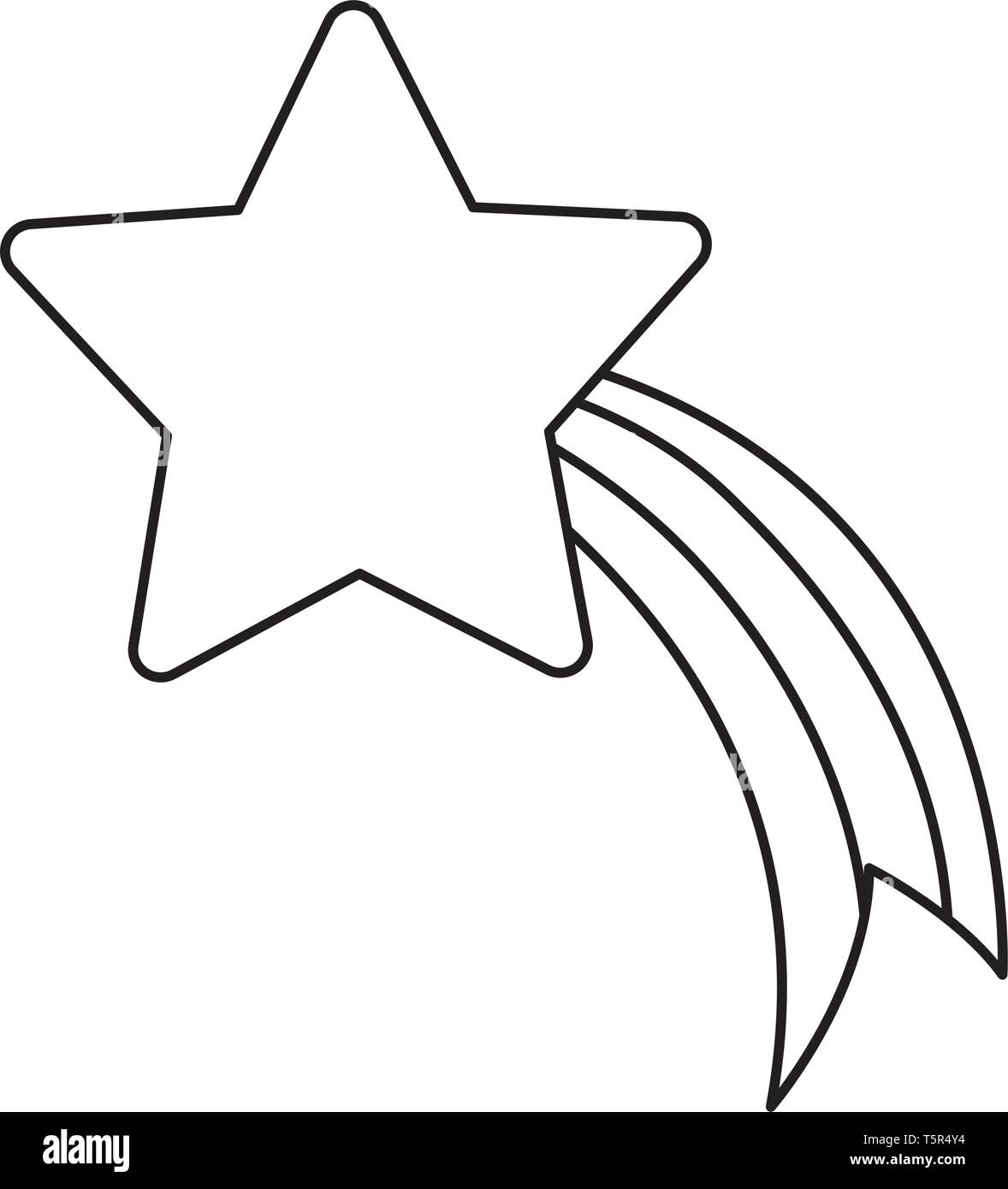 Shooting Star Template Printable