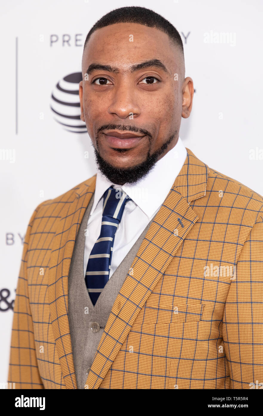 Nathan James attends the "Standing Up, Falling Down" premiere during