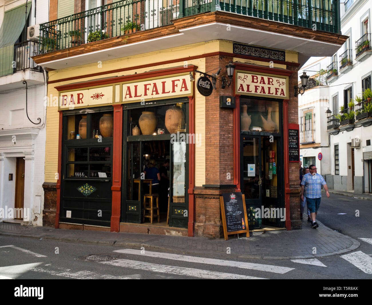 Bar Alfalfa,Seville, Andalusia,Spain,Europe Stock Photo - Alamy