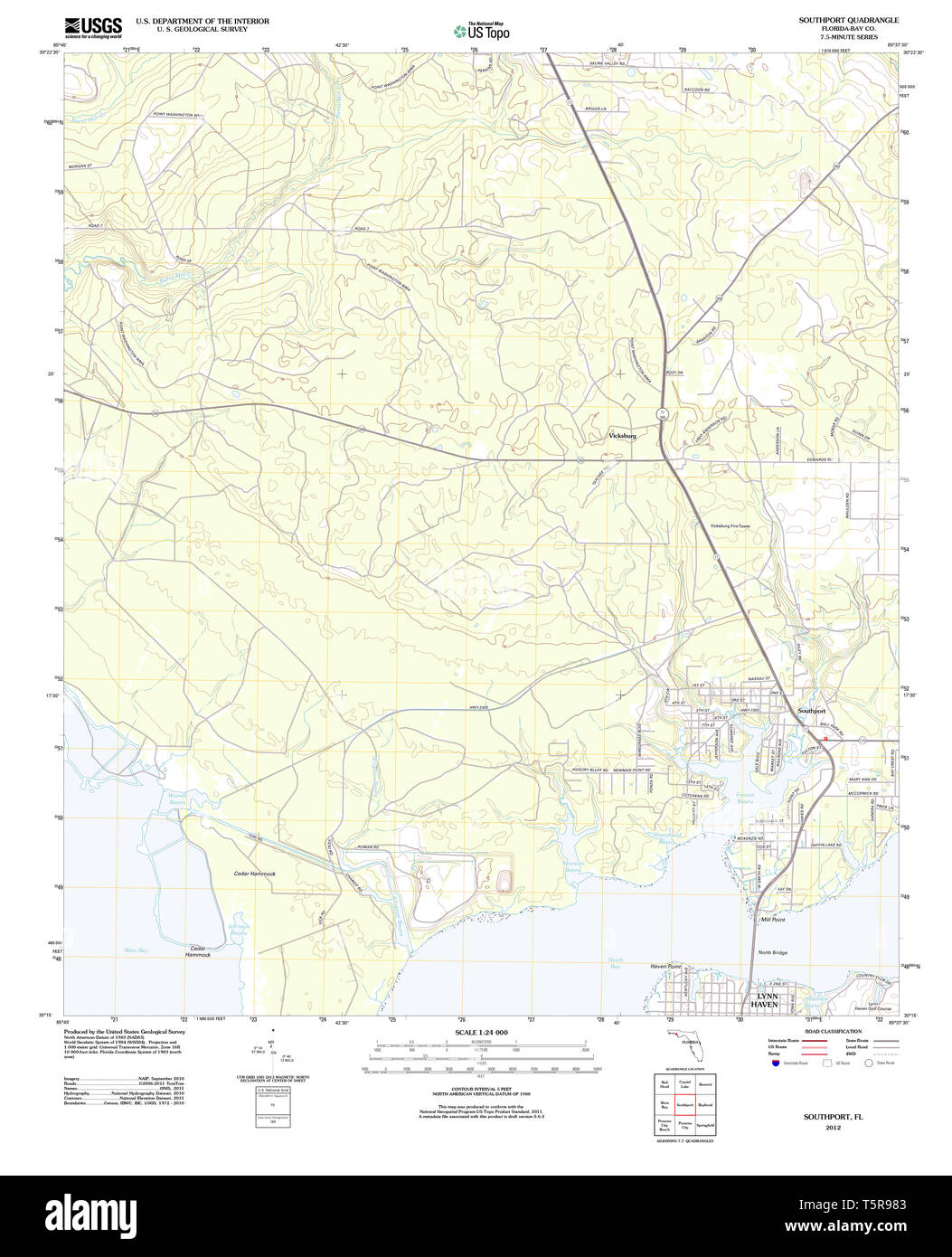 Map of southport hires stock photography and images Alamy