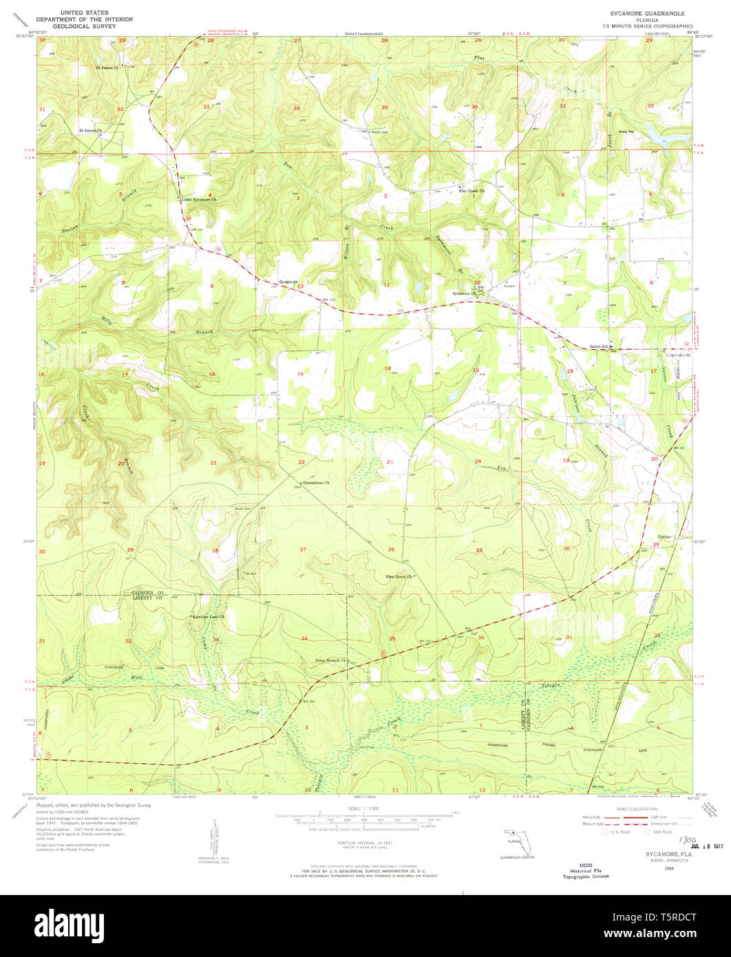 Map of sycamore hires stock photography and images Alamy