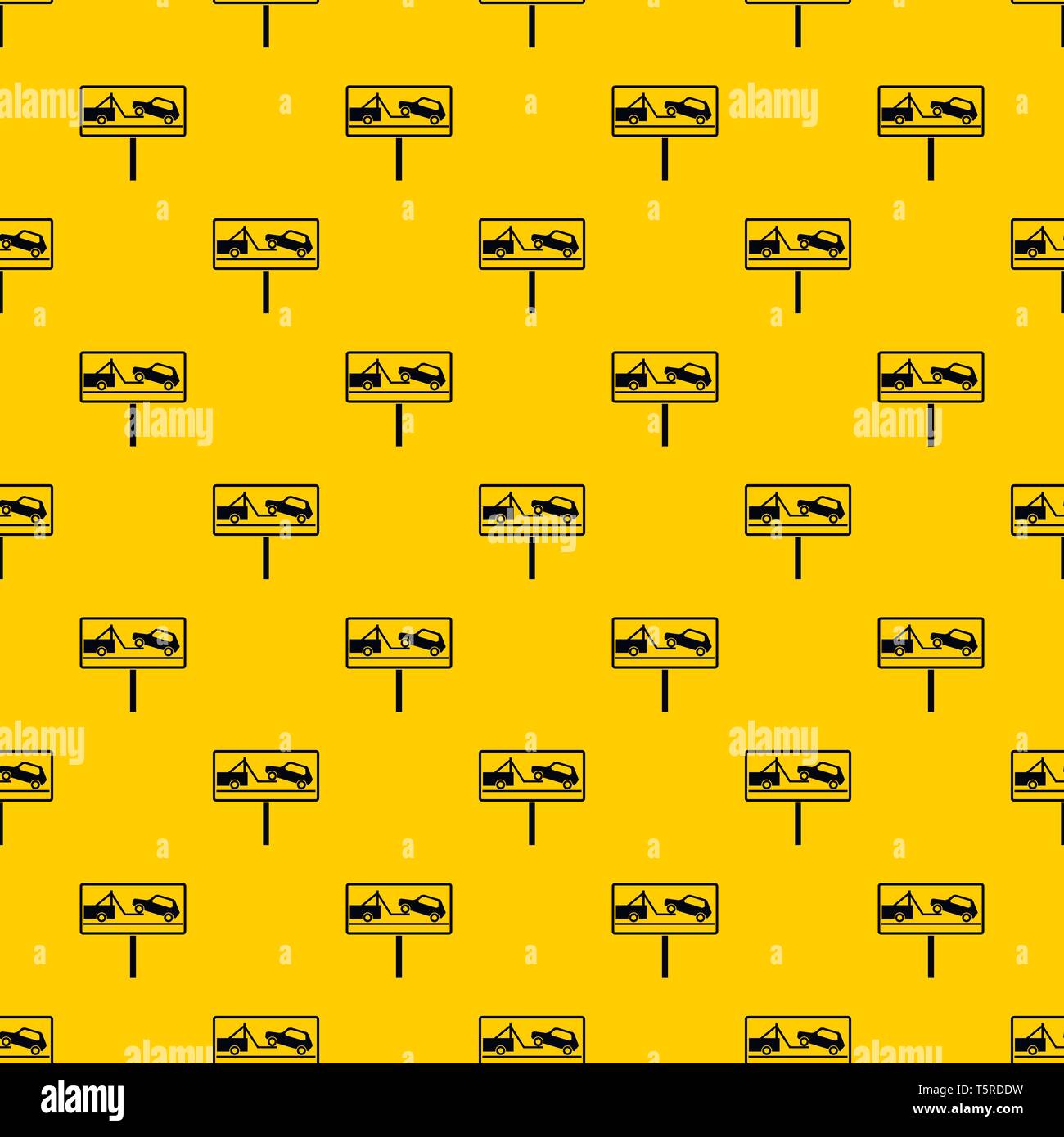 No parking sign pattern vector Stock Vector Image & Art - Alamy
