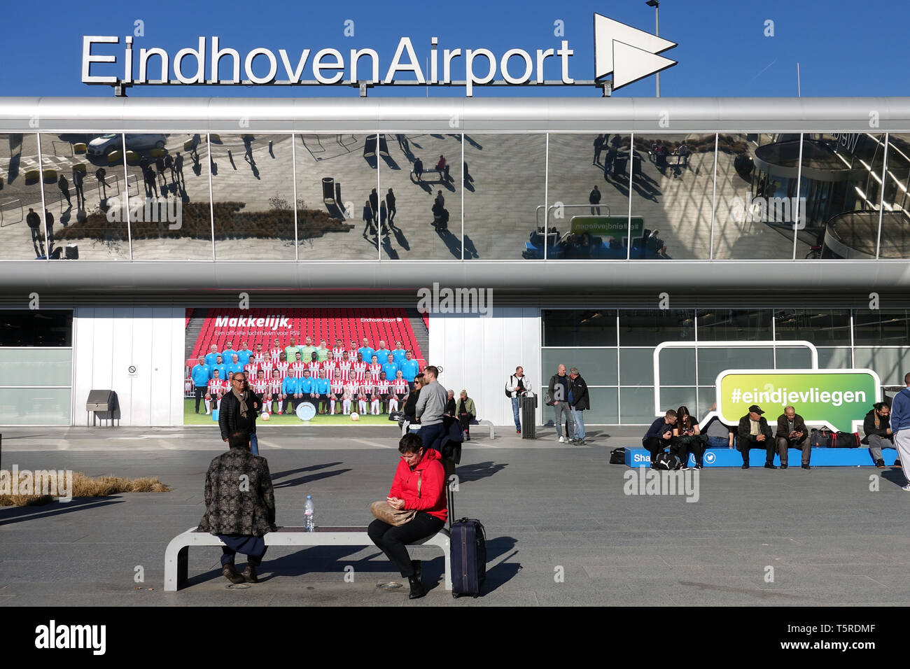 Eindhoven Airport, The Netherlands Stock Photo