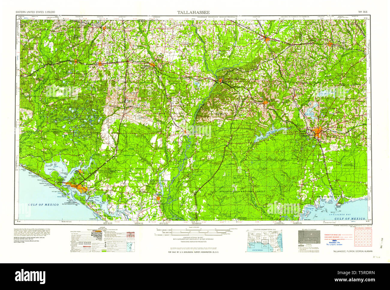 Tallahassee map Cut Out Stock Images & Pictures Alamy