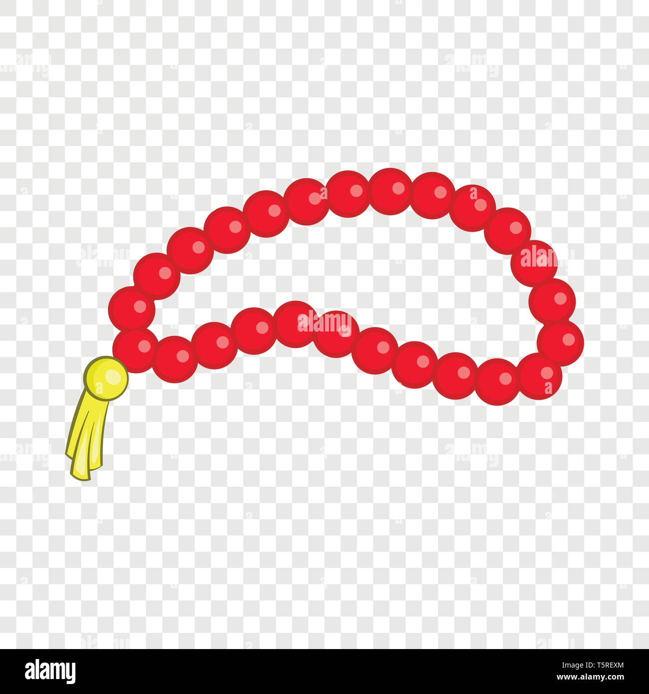Beads icon, cartoon style Stock Vector Image & Art - Alamy