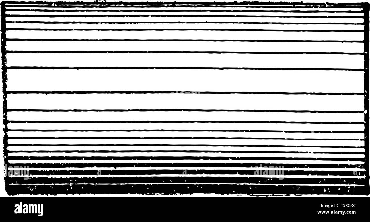 The image shows the vertical section of the hollow cylinder. Shade or