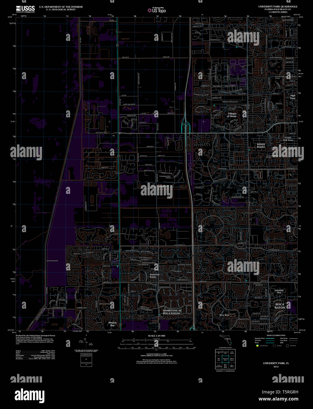 USGS TOPO Map Florida FL University - Usgs Topo Map Florida Fl University Park 20120718 Tm Inverted Restoration T5RGRH 