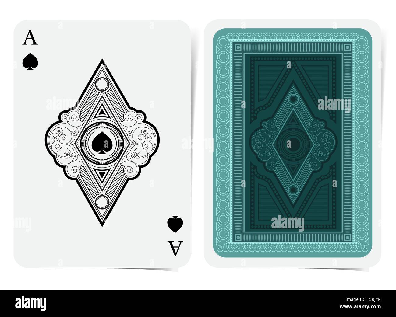 ace of spades card designs