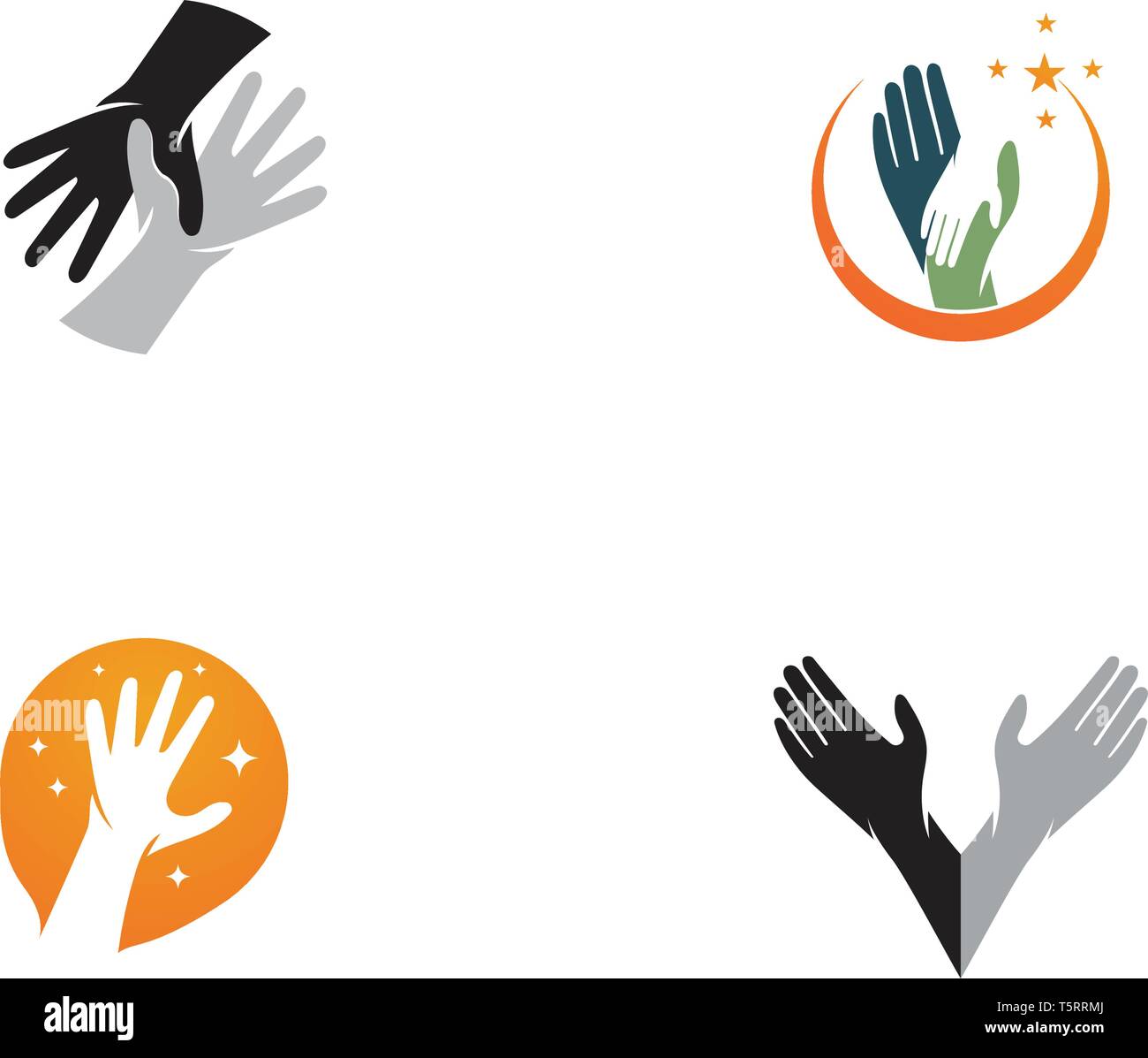 Hand care logo vector template Stock Vector Image & Art - Alamy