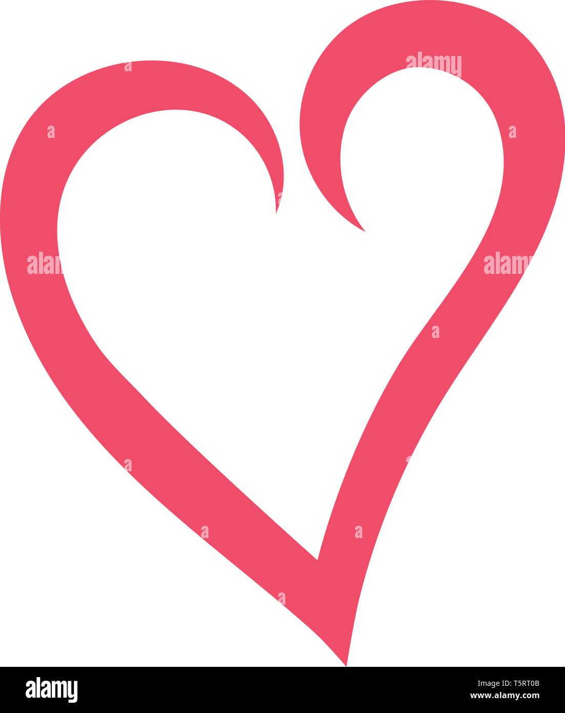 Love heart logo and template vector Stock Vector Image & Art - Alamy