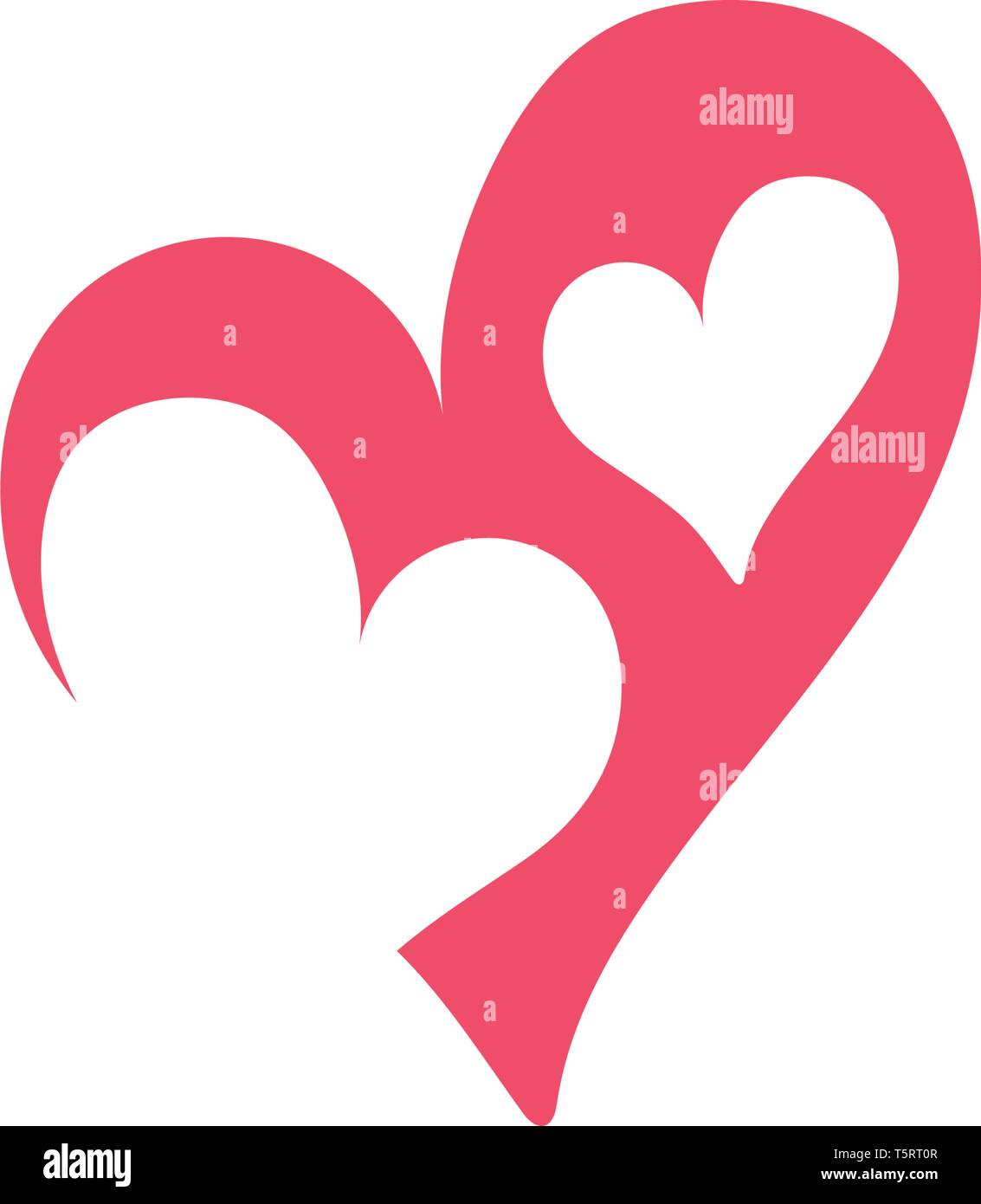 Love heart logo and template vector Stock Vector Image & Art - Alamy
