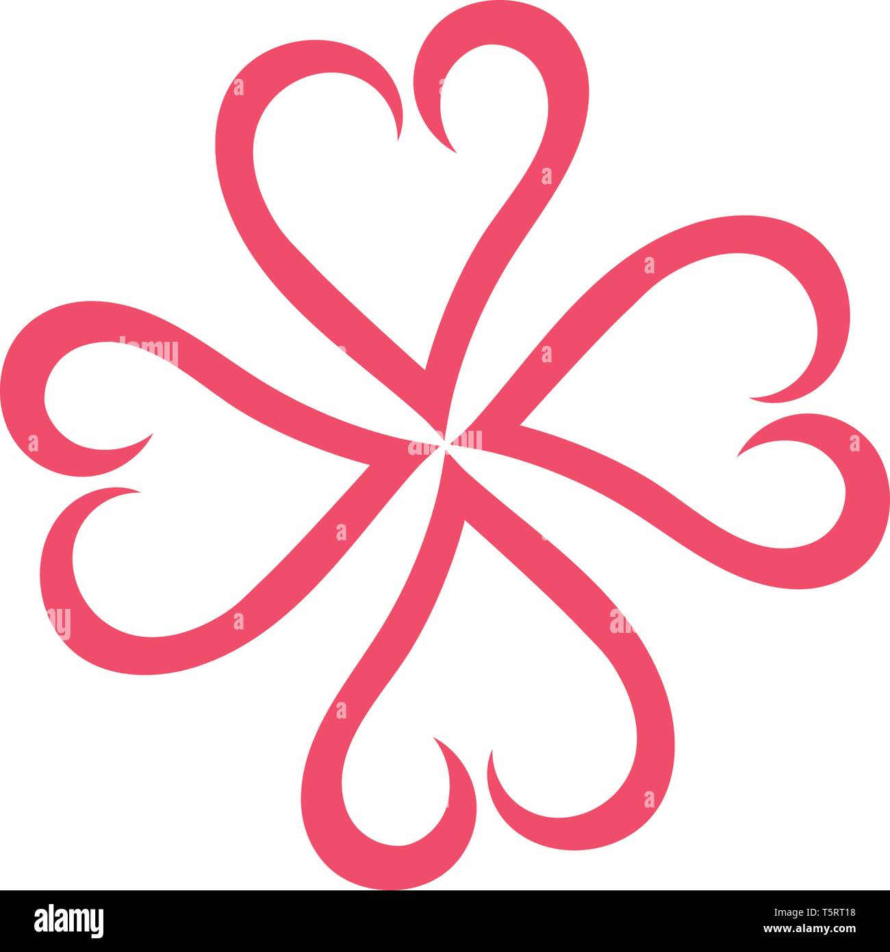 Love heart logo and template vector Stock Vector Image & Art - Alamy
