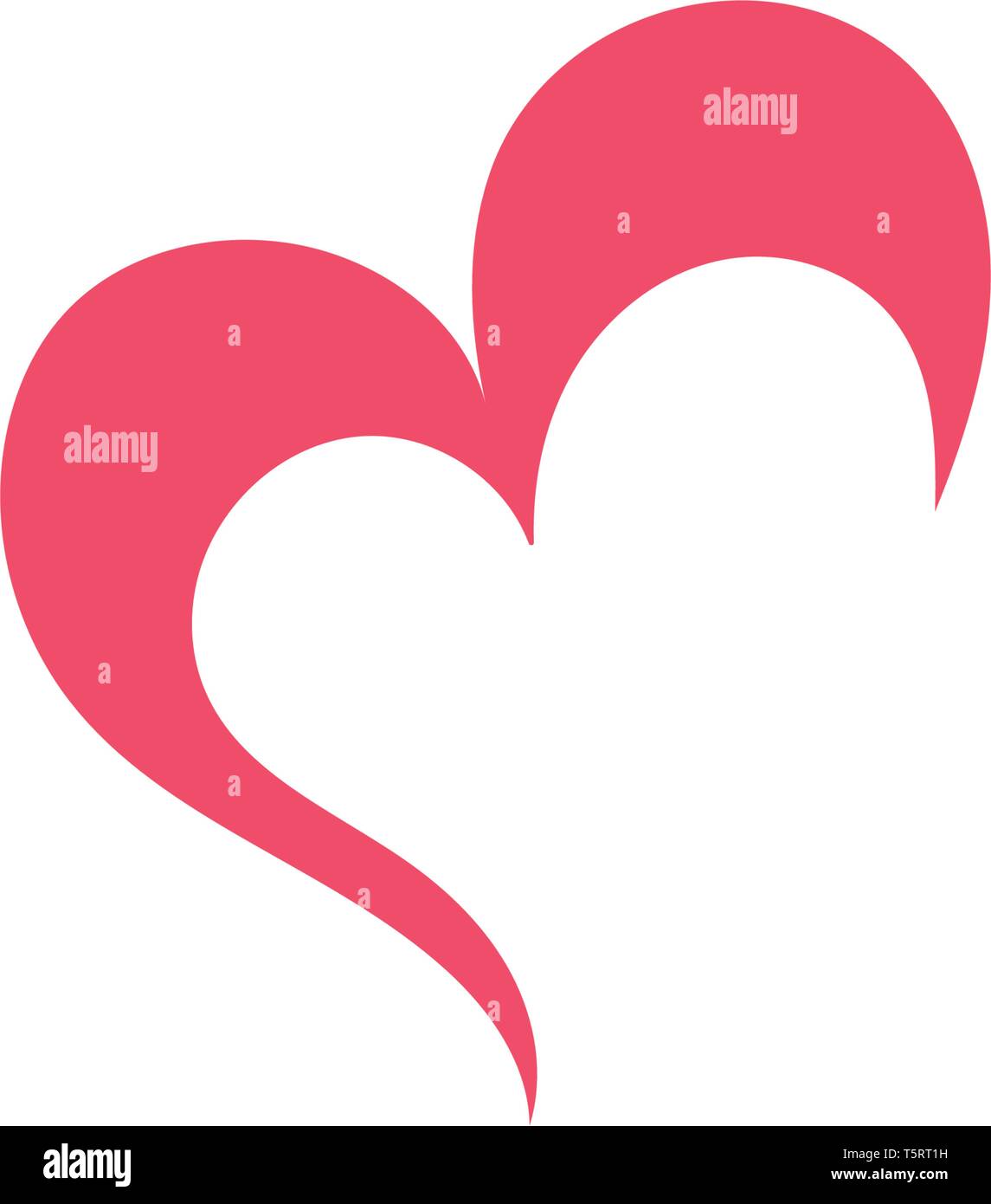 Love heart logo and template vector Stock Vector Image & Art - Alamy