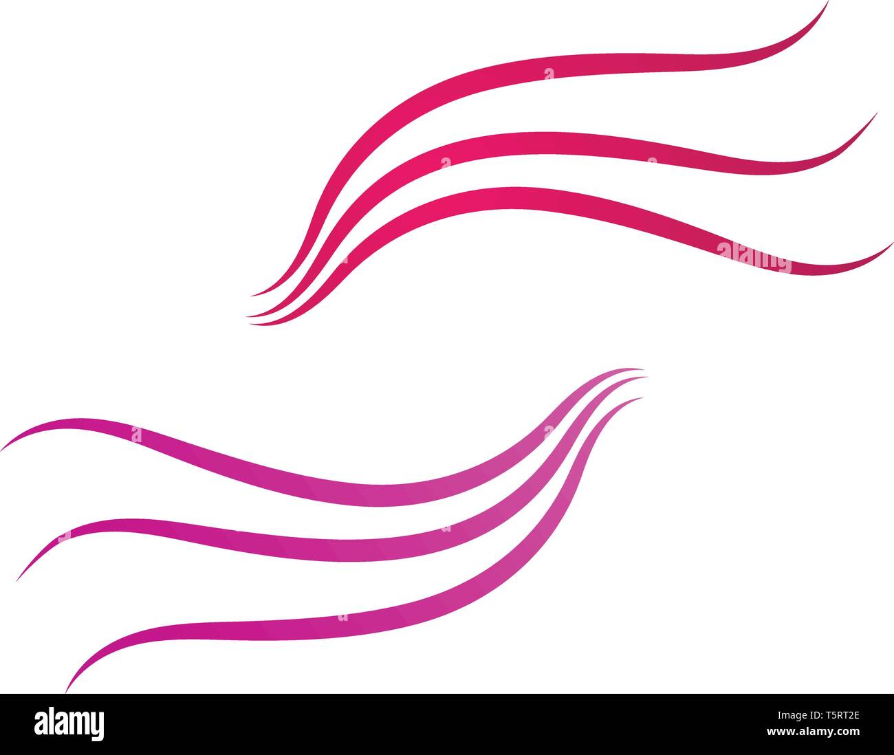 Wave line background vector Stock Vector Image & Art - Alamy