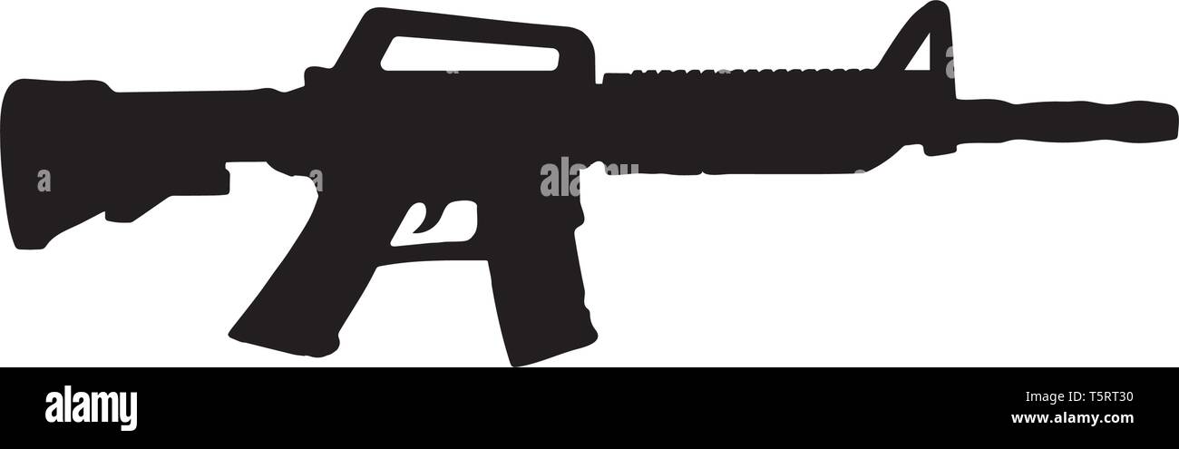 Sniper Rifle Arma Ícone Vector Ilustração Design Royalty Free SVG,  Cliparts, Vetores, e Ilustrações Stock. Image 100262356