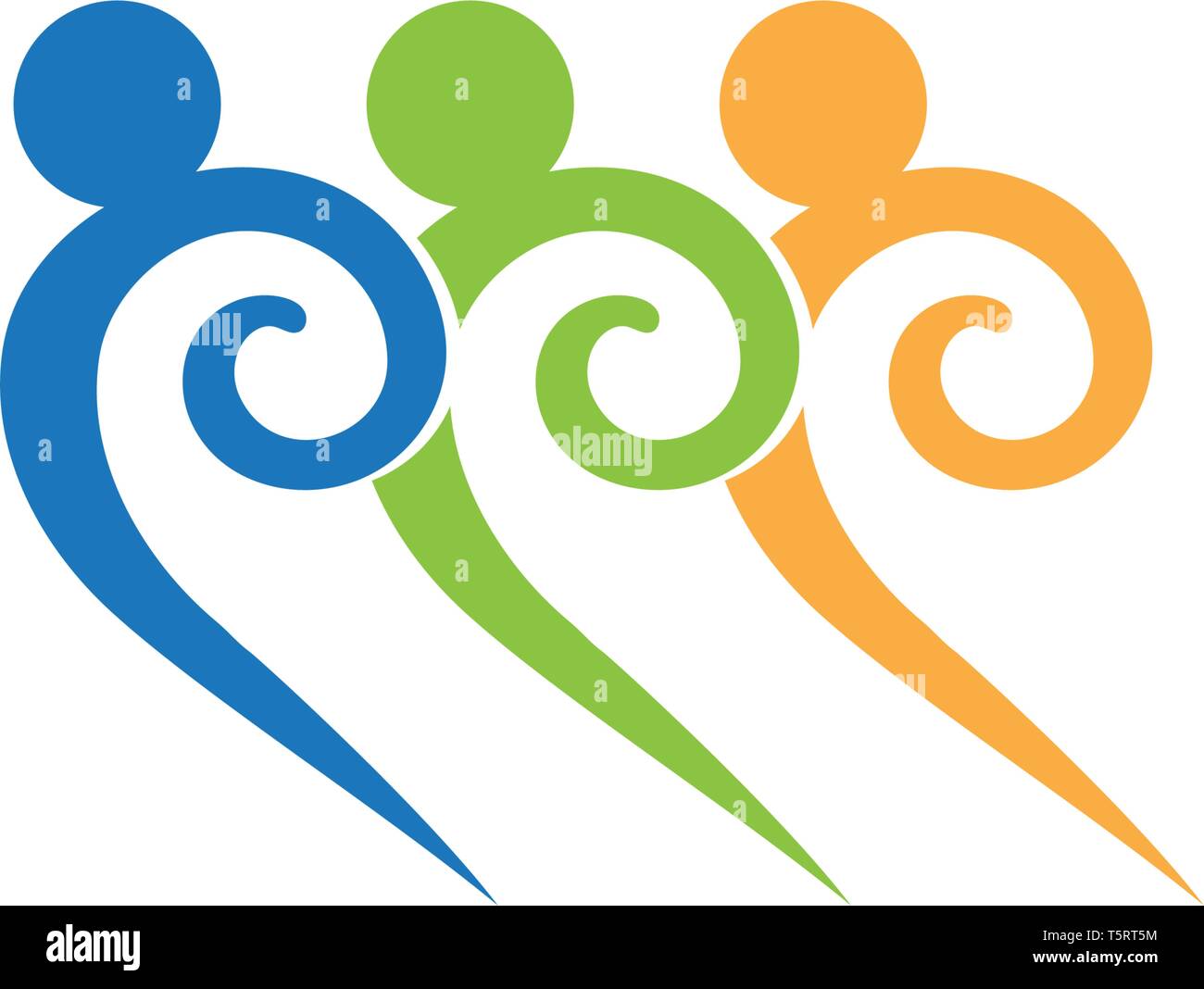 Community group adoption logo vector Stock Vector Image & Art - Alamy