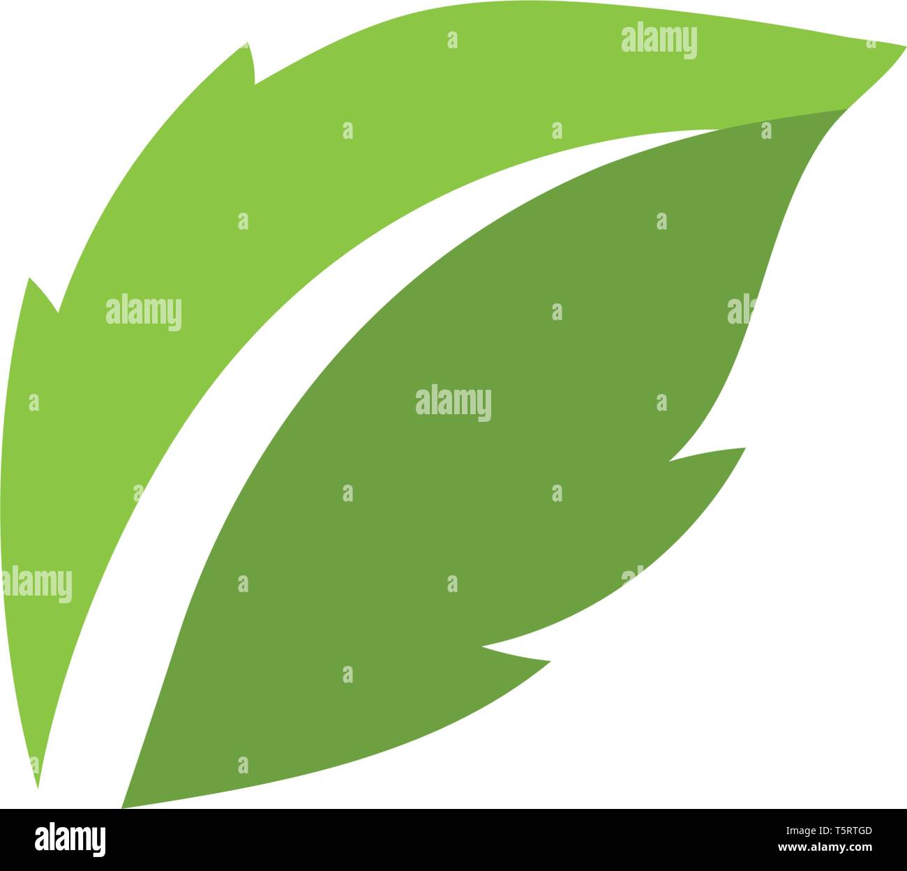 Logos of green Tree leaf ecology nature element vector Stock Vector ...