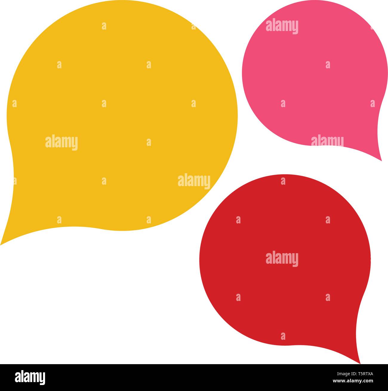 Speech bubble icon Logo template vector illustration Stock Vector Image ...