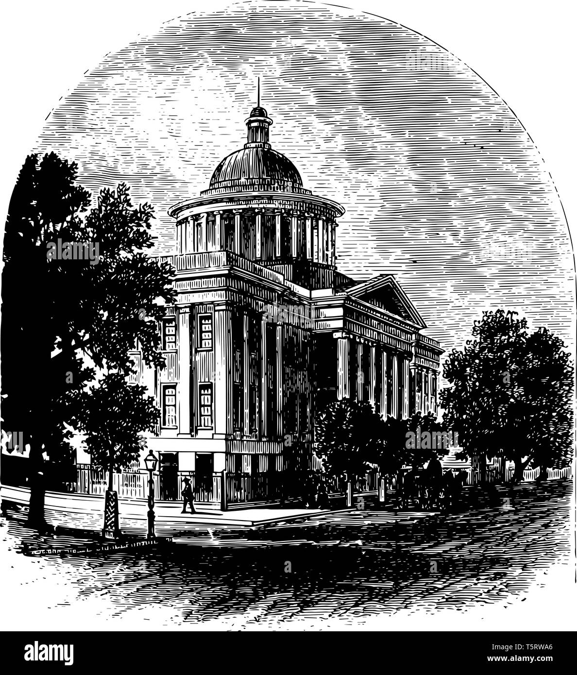 Barton is an oldest public school building located in the goverenment street of alabama vintage