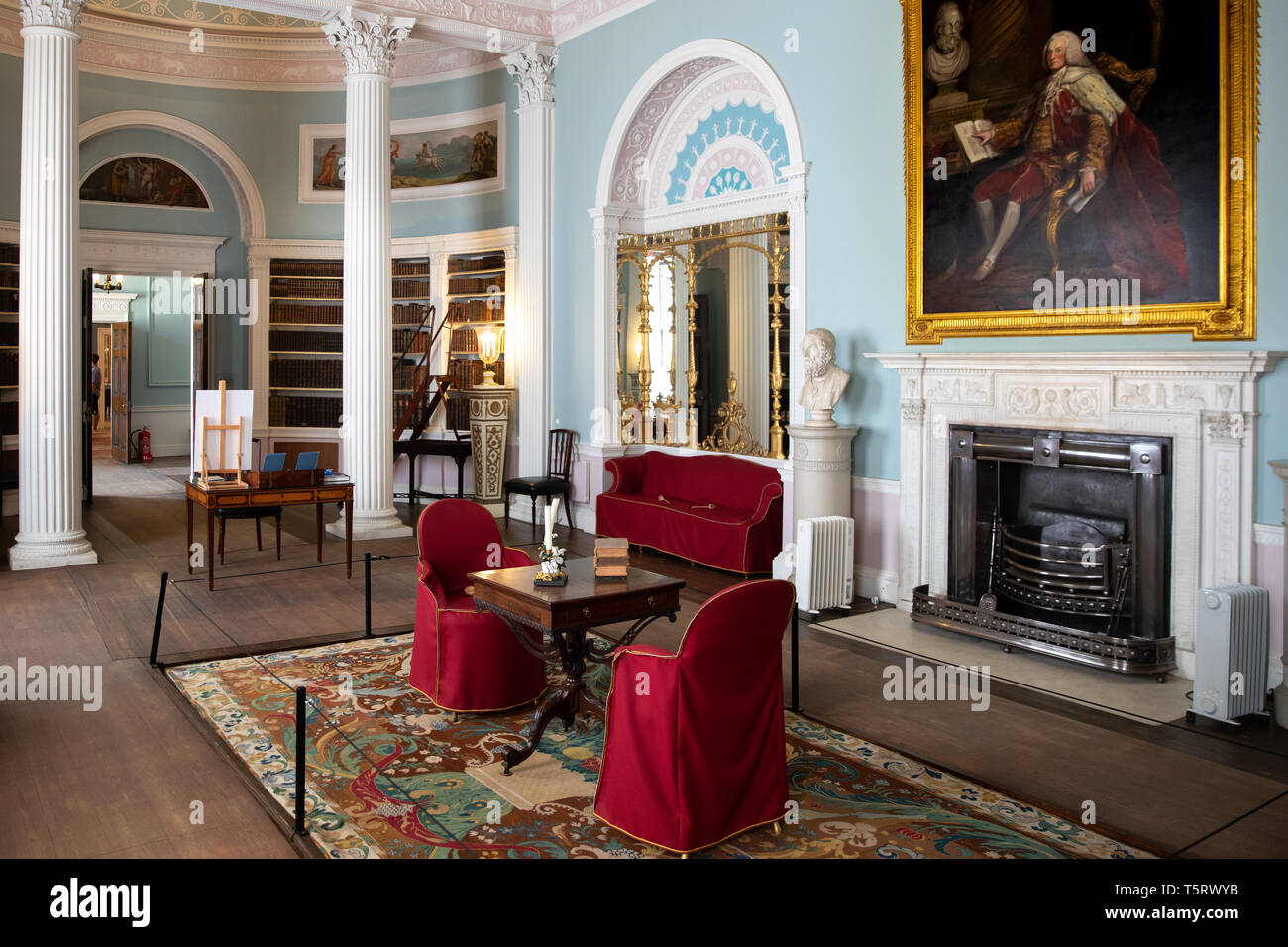 The Robert Adam Library, Kenwood House Stock Photo