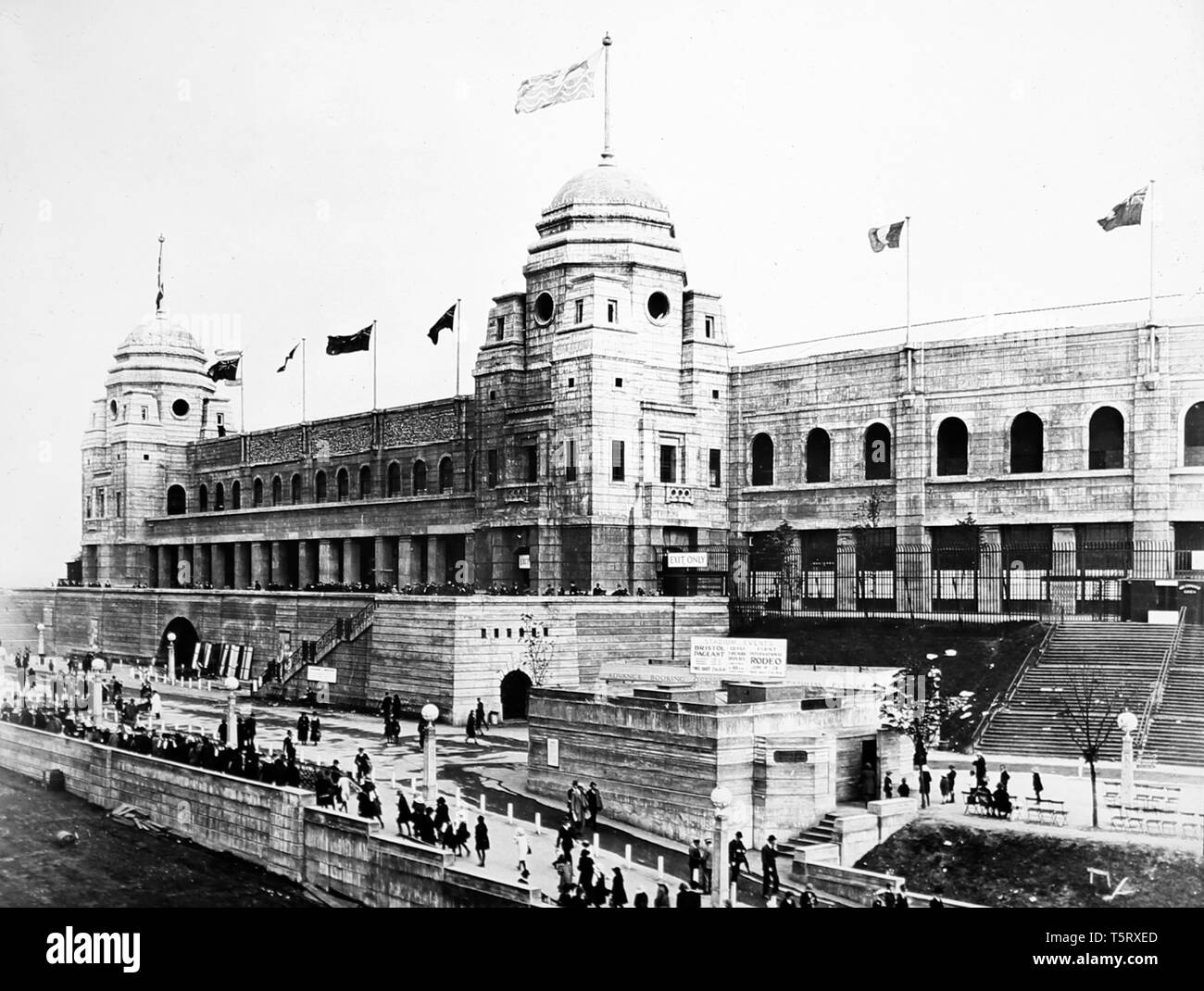 British Empire Exhibition in Wembley, London in 1924 Stock Photo