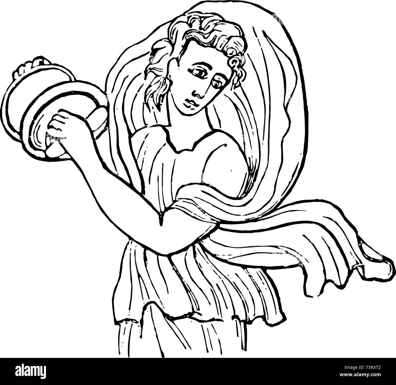 Cymbalum was a very ancient instrument being used in the worship of