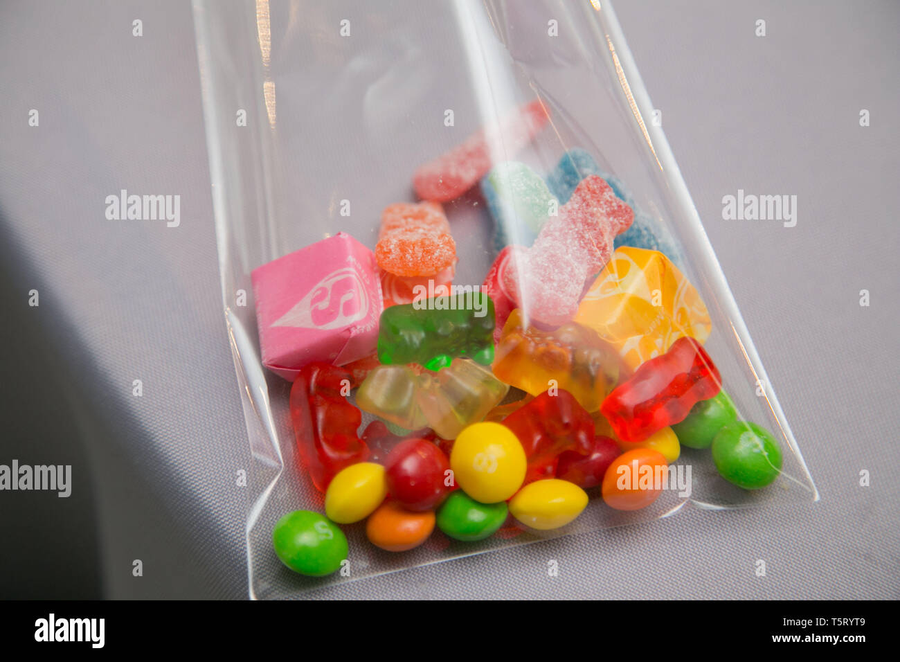 candy for guests at a celebarion Stock Photo
