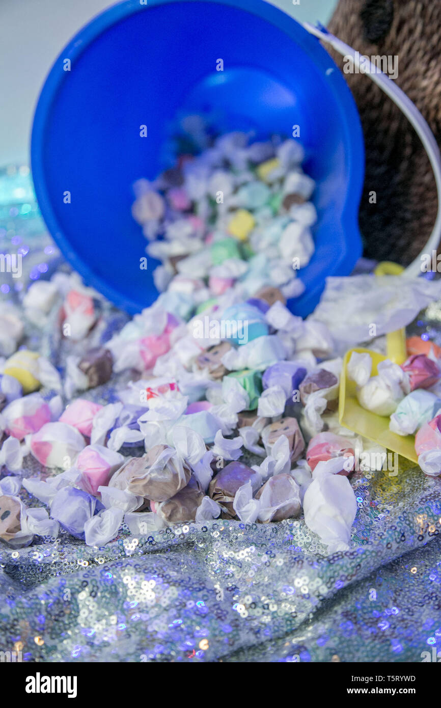 candy for guests at a celebarion Stock Photo