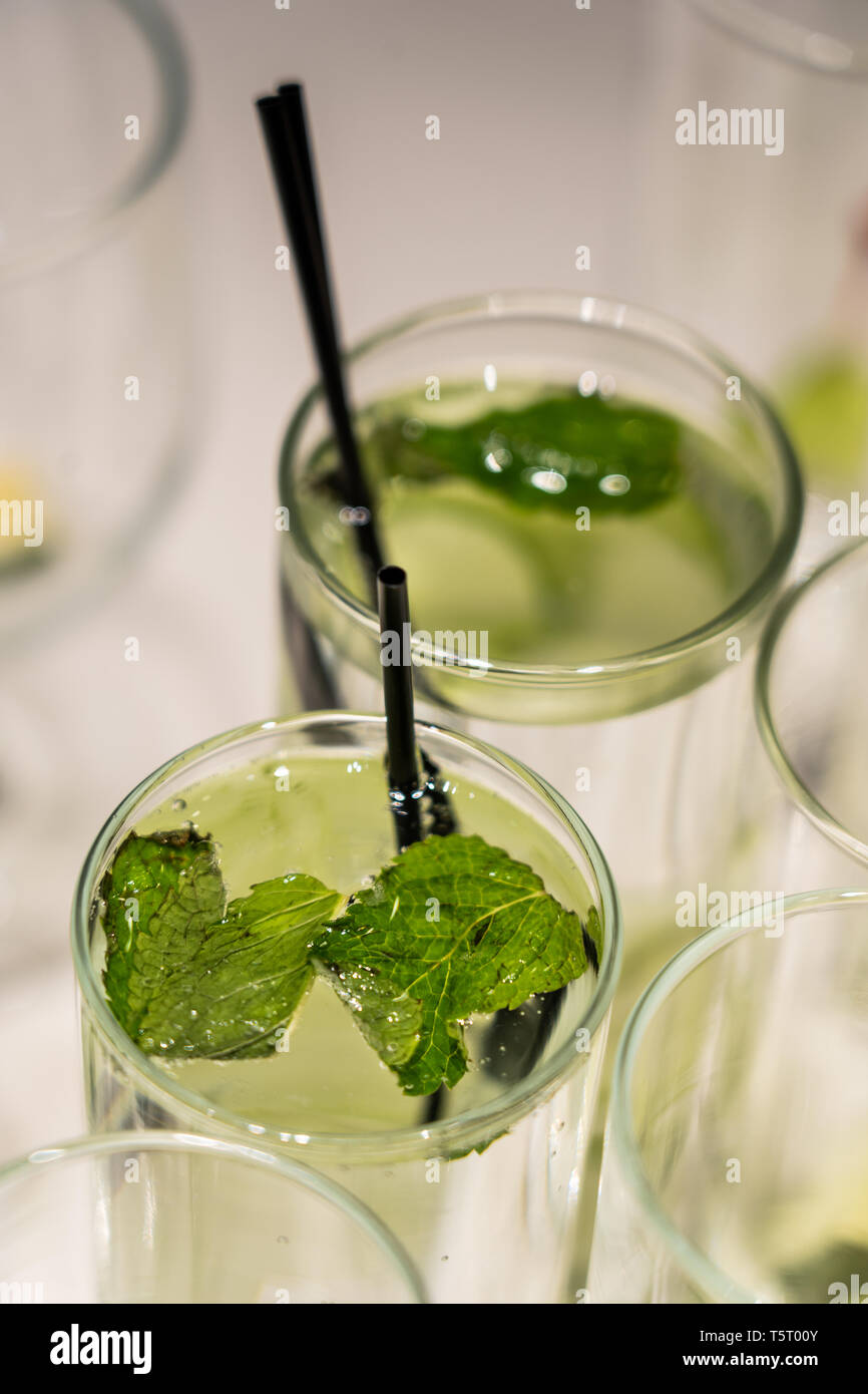 alcohalic drink at a celebration event Stock Photo