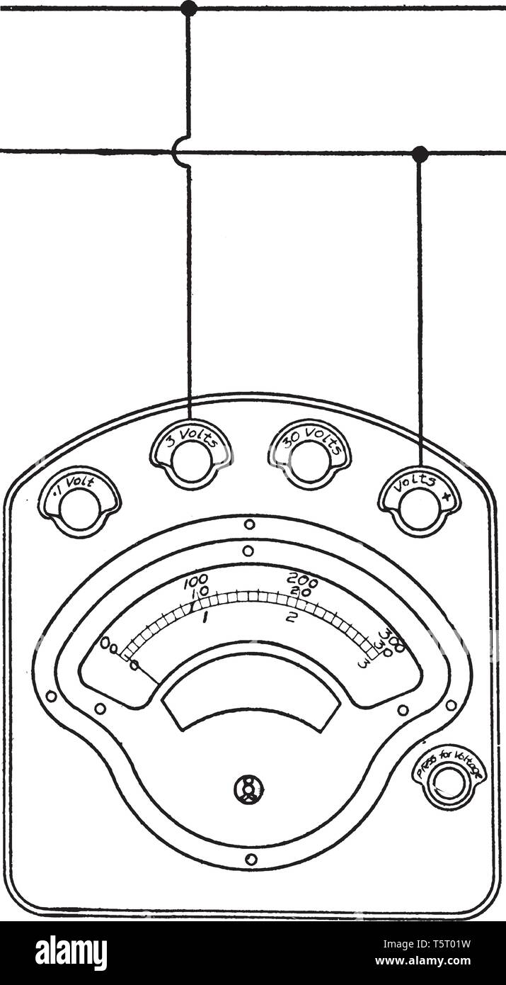 Volt Ammeter is a portable combination volt ammeter for testing