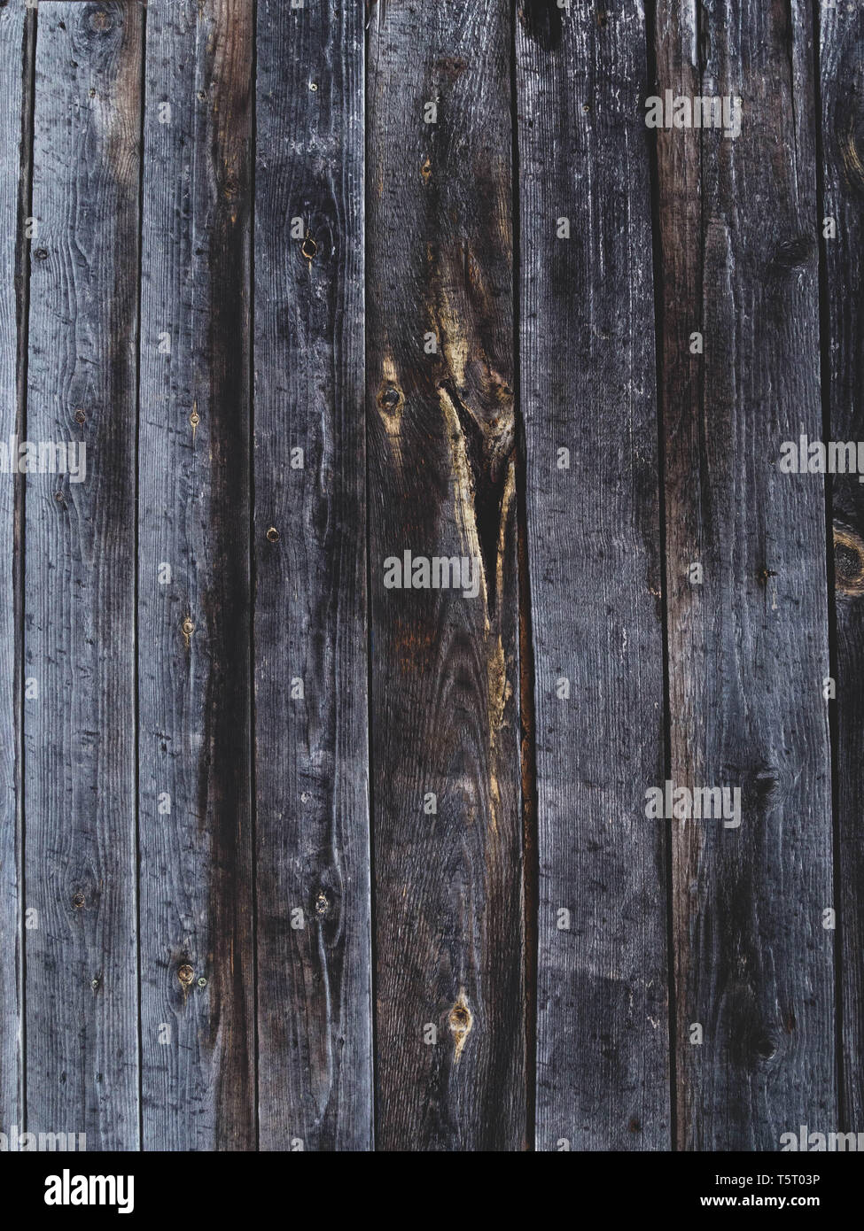 Texture and pattern of old dark wood.Old wood concept in vintage tone