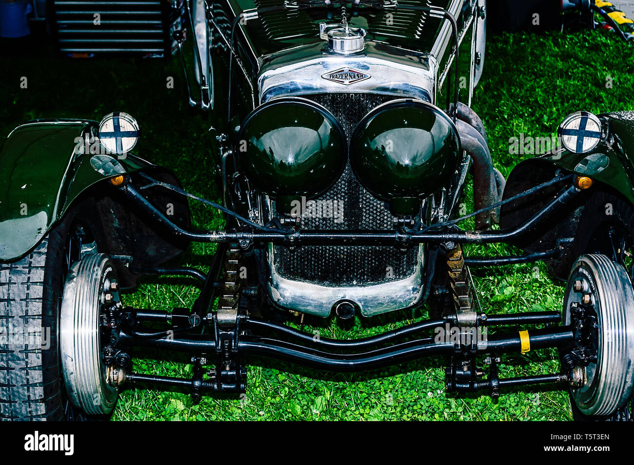 ヴィンテージカー  レース アンティーク アート 1930年代 フランス 無料画像 : スポーツカー, ヴィンテージカー, アールデコ