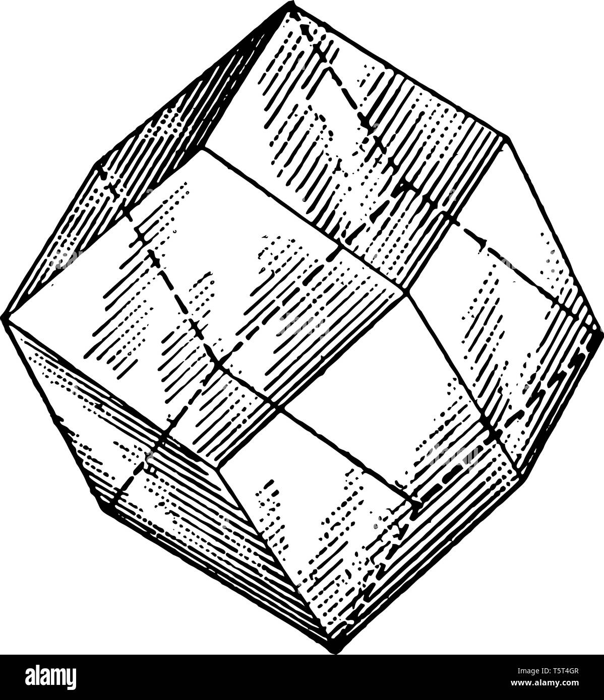 Dodecahedron Drawing