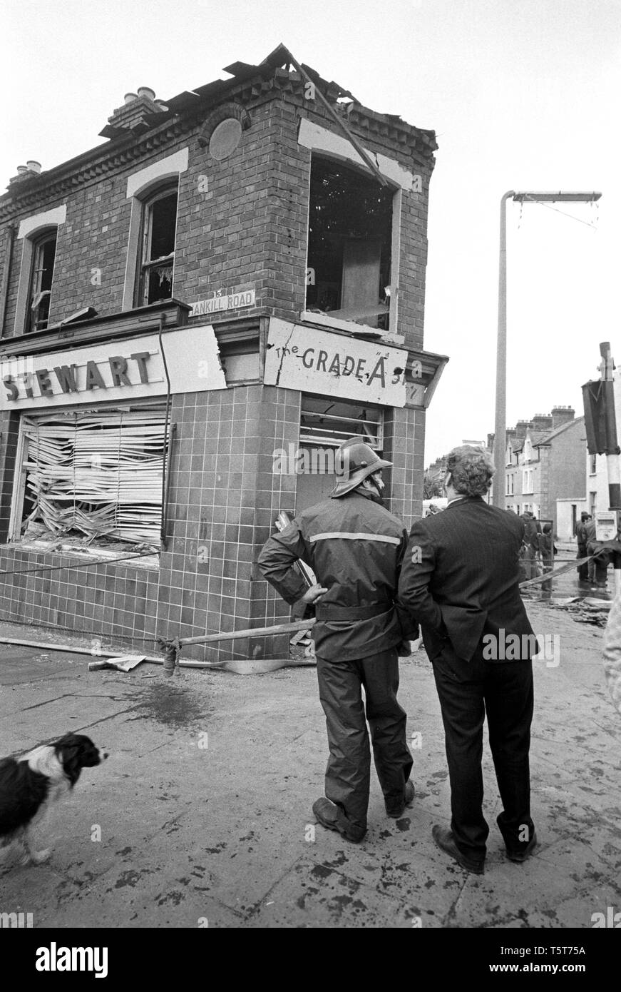 Shankill bomb Black and White Stock Photos & Images Alamy