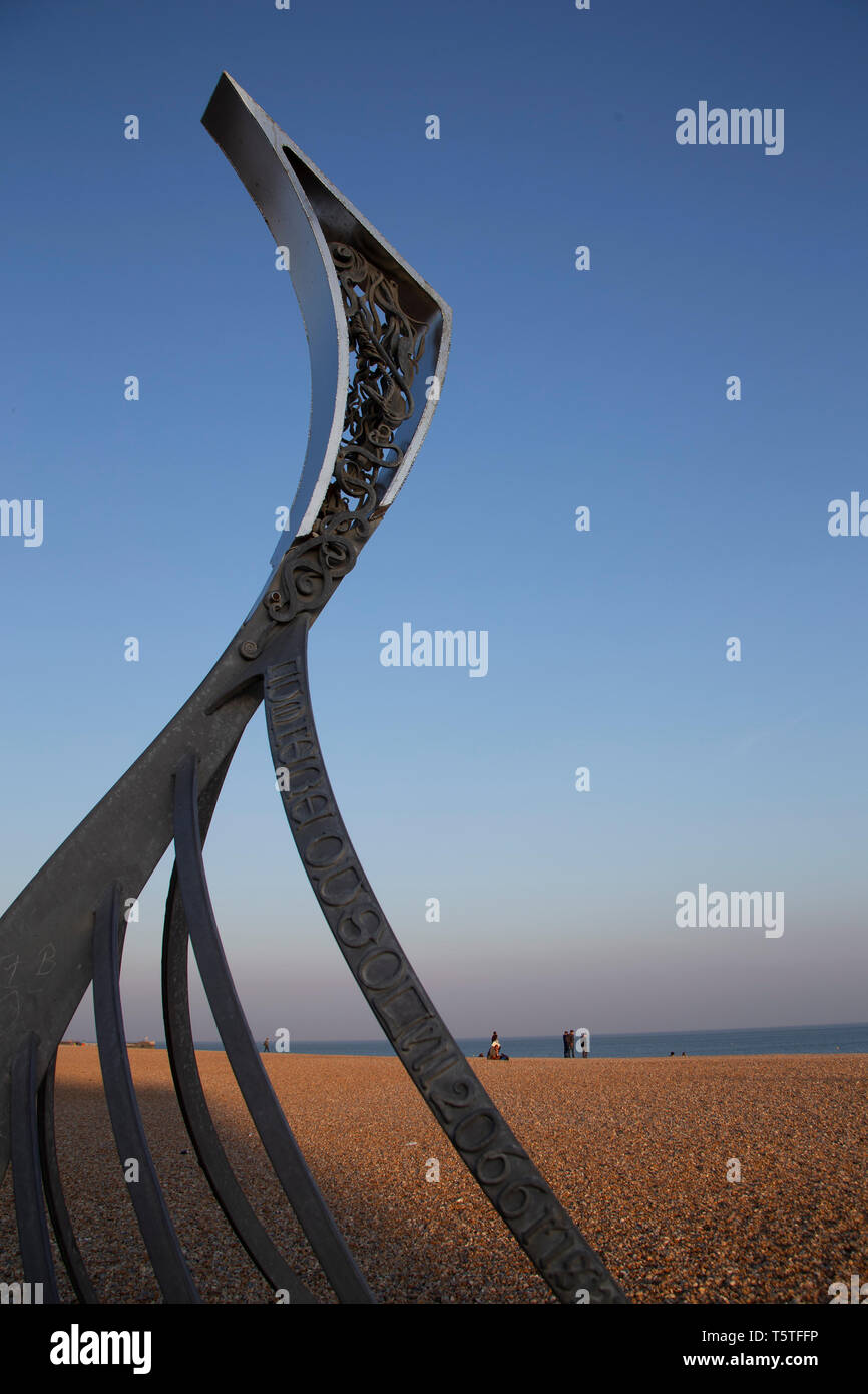 The landing sculpture hastings hires stock photography and images Alamy