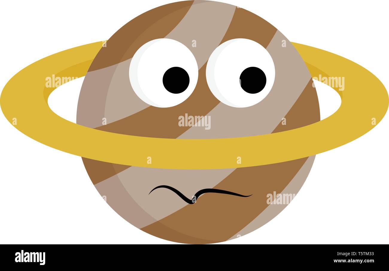 saturn planet colour drawing