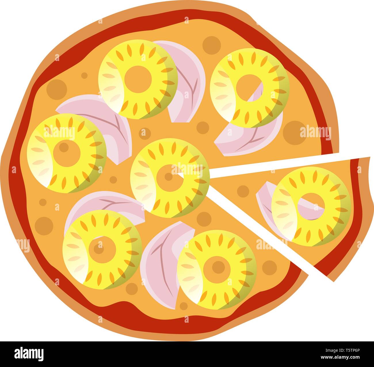 Dive Into The Pineapple Paradise Of Hawaiian Pizza, Hawaiian Pizza, Fast  Food, Real Pizza PNG Transparent Image and Clipart for Free Download