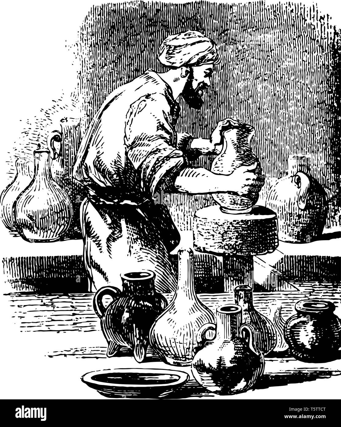 Potterywares Stock Vector Images Alamy