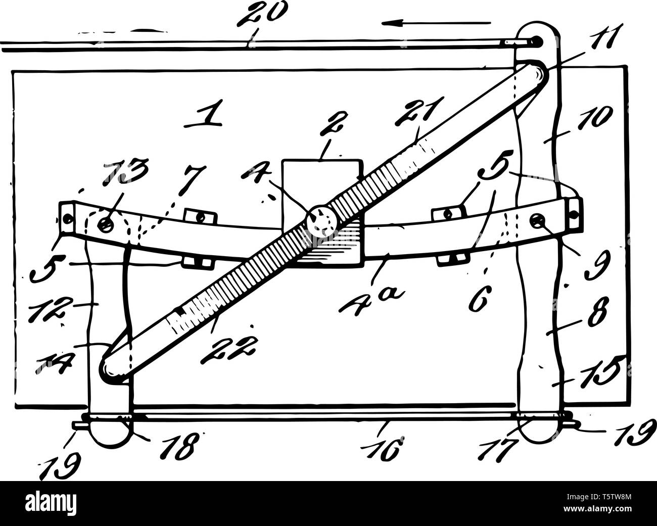 This illustration represents Pump Jack which used in construction