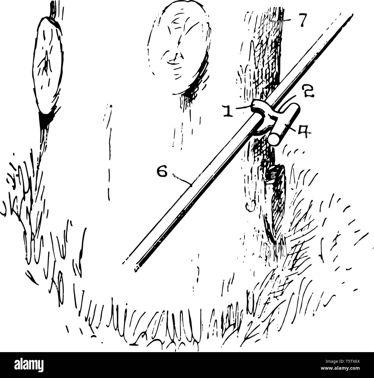 This illustration represents General Purpose Staple which used for