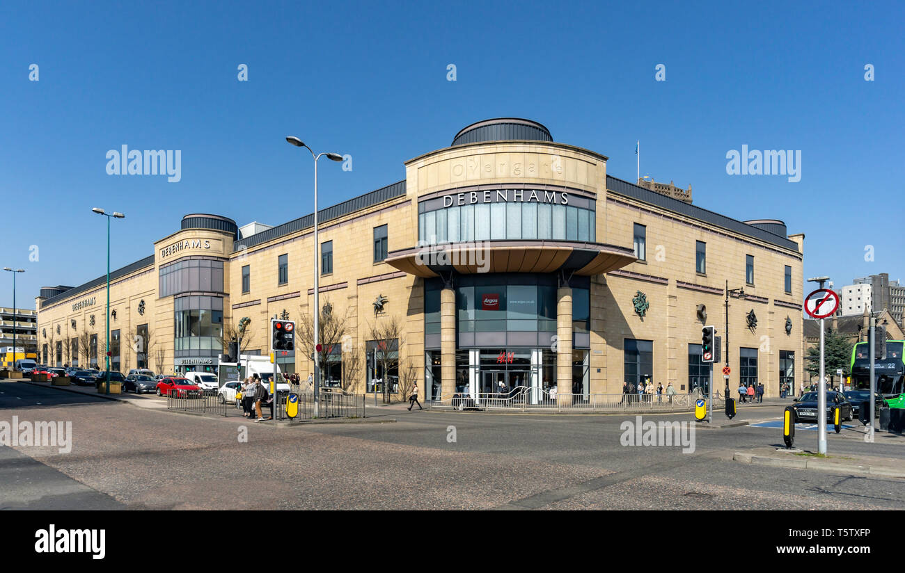 Department store Debenham in Overgate shopping centre Dundee Scotland UK Stock Photo