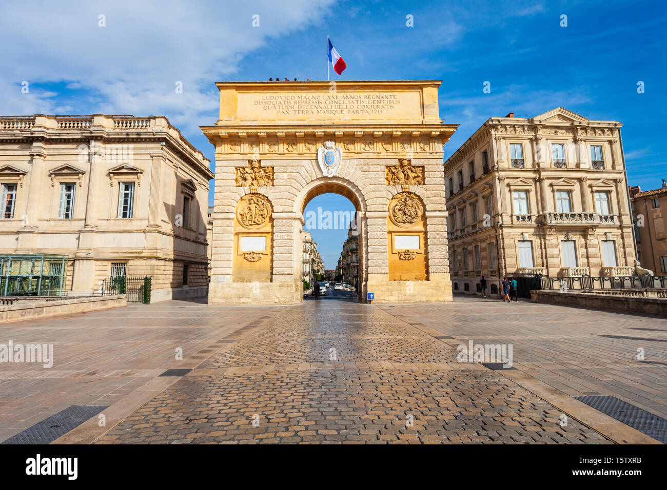 Louis xiv triumphal arch hi-res stock photography and images - Alamy