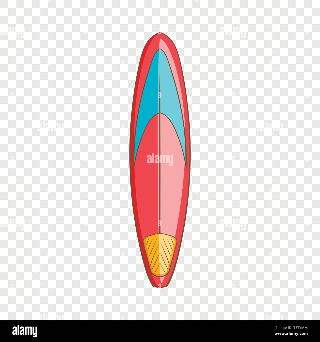 Color surfboard icon, cartoon style Stock Vector Image & Art - Alamy