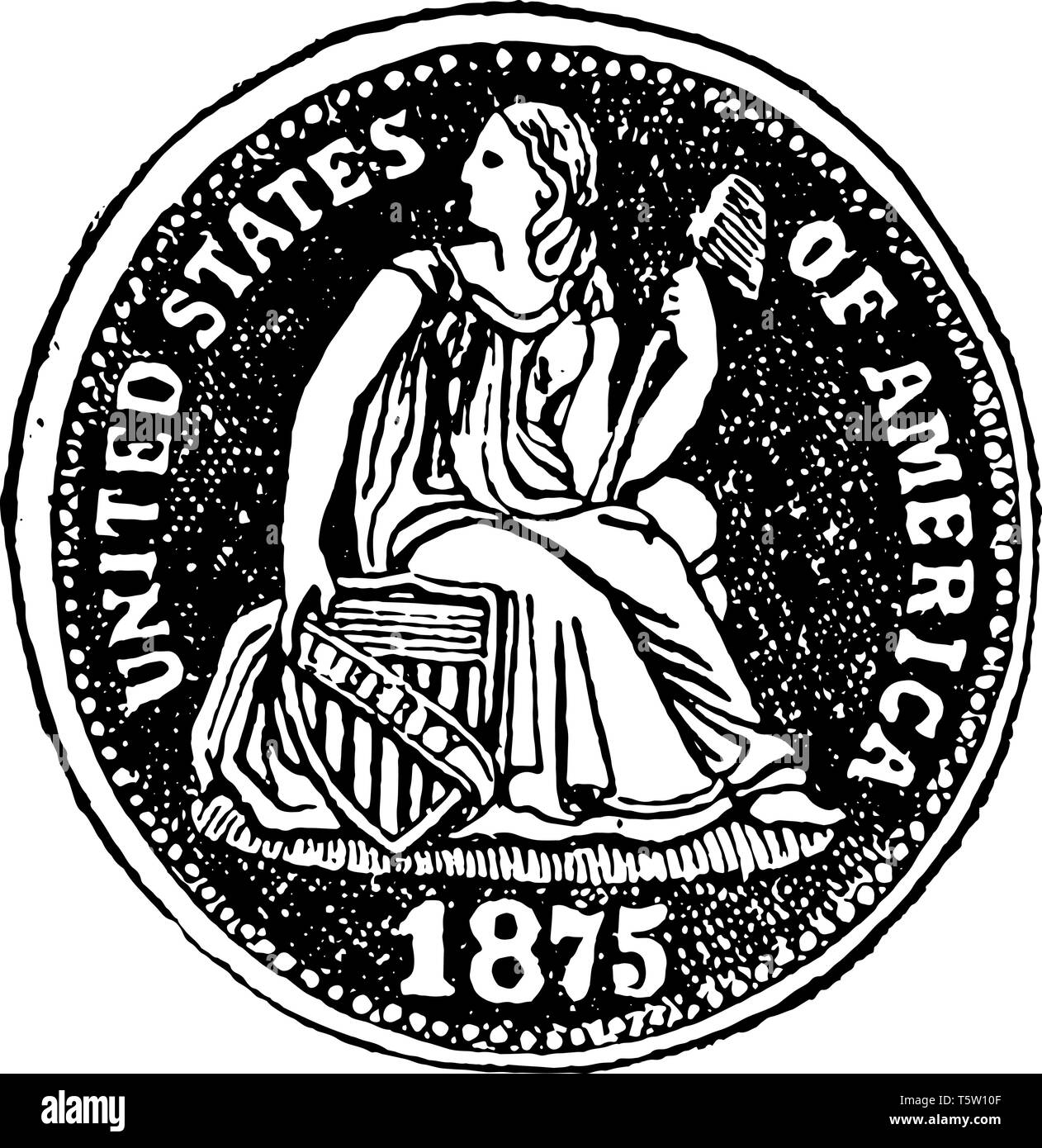 (10 or ten) side coin Stock Vector Images Alamy