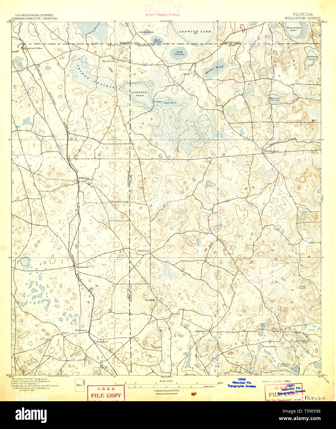 Map of williston hires stock photography and images Alamy