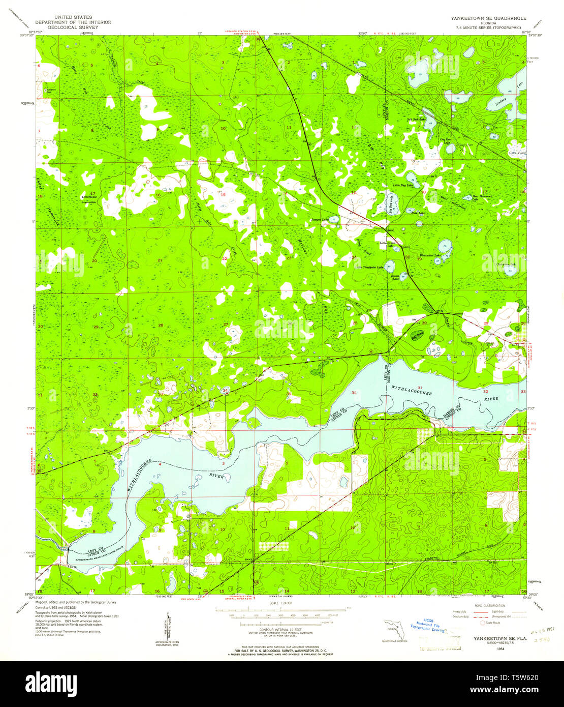 Yankeetown map hires stock photography and images Alamy